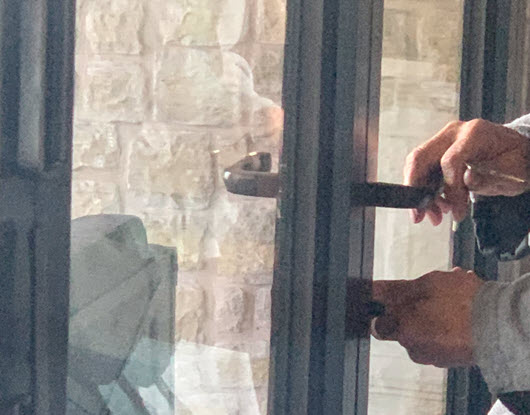 checking door locks