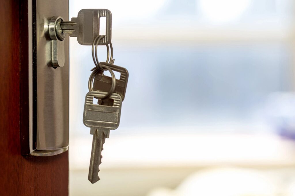 keys on keychain